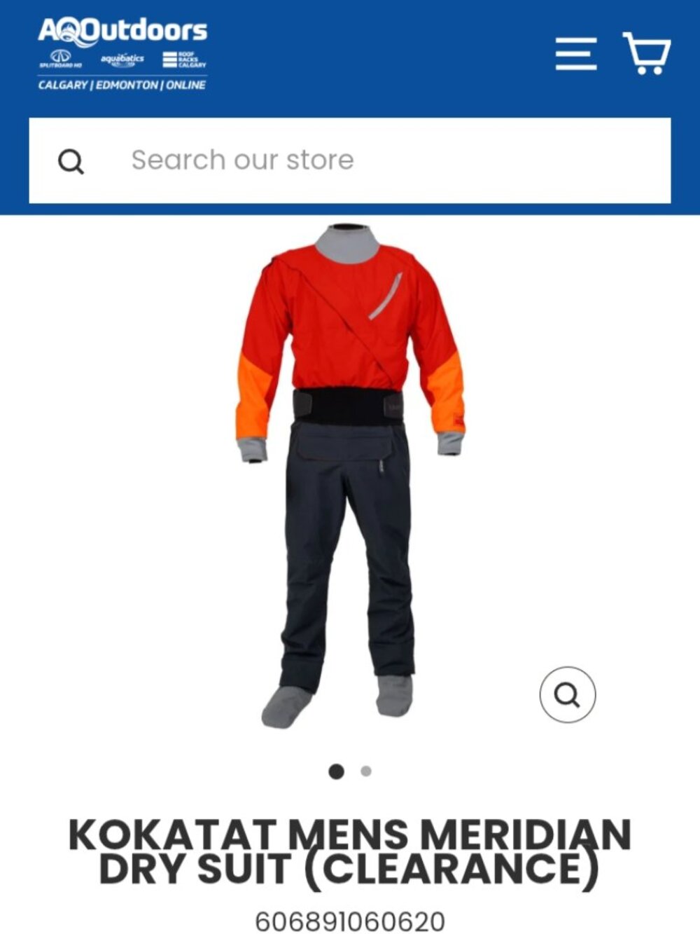Men's wet suit